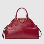 Gucci Red RE(BELLE) Medium Top Handle Tote Bag