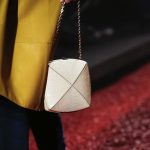 Hermes White Lizard Clou Medor Mini Bag - Fall 2018