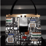 Louis Vuitton Black/Gold Printed Top Handle Bag - Fall 2018