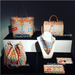 Louis Vuitton Summer Trunks Damier Azur Bags and Small Leather Goods