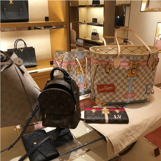 louis vuitton neverfull summer trunk