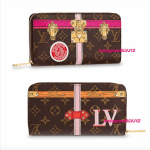 Louis Vuitton Summer Trunks Monogram Canvas Zippy Wallet