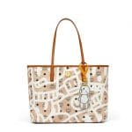 MCM x Eddie Kang Beige Reversible Shopper Bag