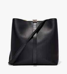 Proenza Schouler Black/Yellow Frame Shoulder Bag