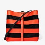 Proenza Schouler Hot Coral/Black Frame Shoulder Bag