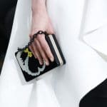 Valentino Black Floral Minaudiere Bag 2 - Fall 2018