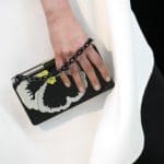 Valentino Black Floral Minaudiere Bag - Fall 2018