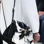 Valentino Black/White Floral Shoulder Bag - Fall 2018