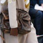 Valentino Brown Lizard Shoulder Bag - Fall 2018