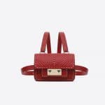 Valentino Red Ziggy Stud Mini Body Bag