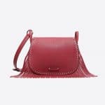 Valentino Rubin Fringed Shoulder Bag