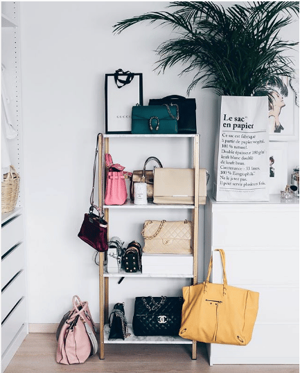 A Guide On How To Organize A Handbag Closet - Spotted Fashion