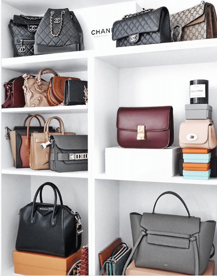 A Guide On How To Organize A Handbag Closet - Spotted Fashion