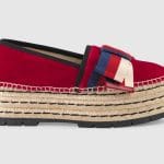 Gucci Velvet Espadrilles