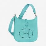 Hermes Bleu Atoll Evelyne III 33 Bag