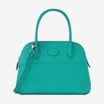 Hermes Bleu Paon Bolide 27 Bag