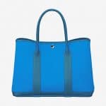 Hermes Bleu Zanzibar Garden Party 36 Bag