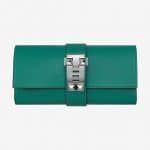 Hermes Malachite Medor Clutch Bag