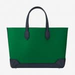 Hermes Vert Moyen/Bleu Indigo Maxibox Cabas 30 Bag