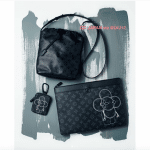 Louis Vuitton Monogram Shadow Sac Nano Bag and Vivienne Eclipse Small Leather Goods