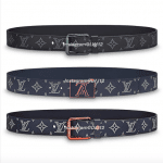 Louis Vuitton Monogram Upside Down Canvas Belts