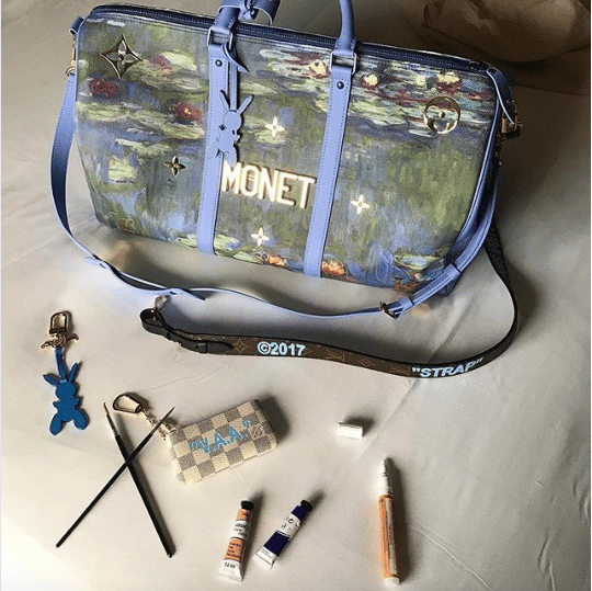 Virgil Abloh Reveals Custom Jeff Koons x LV Bag