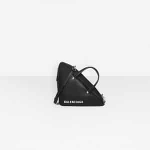 Balenciaga Black Triangle Duffle XS Bag
