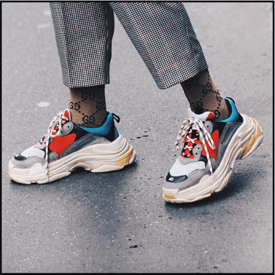 ugly dad sneaker balenciaga