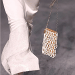 Chanel White/Gold Evening Bag - Cruise 2019