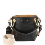 Chloe Black Smooth Calf Roy Small Bucket Bag