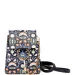 Chloe Blue Artistic Print Faye Bracelet Bag