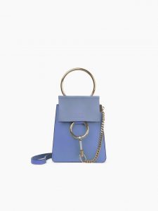 Chloe Light Blue Faye Bracelet Bag