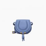 Chloe Light Blue Marcie Mini Saddle Bag