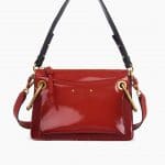 Chloe Red Glossy Roy Small Bag