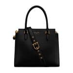 Dior Black 21st Large Shopping Bag