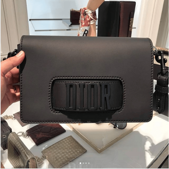 Black On Black Dior Bags For Pre-Fall 2018 - Spotted Fashion