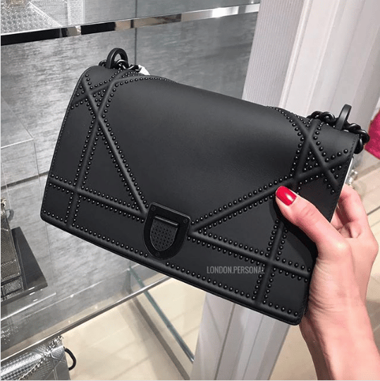 small diorama ultra black bag