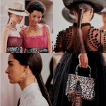 Dior Black/White Embroidered Lady Dior Bag - Cruise 2019