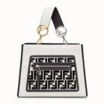 Fendi White FF Reloaded Runaway Small Bag