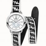 Fendi White FF Reloaded Selleria Watch
