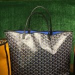 Goyard Blue Saint Louis Claire Voie Tote Bag