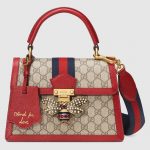 Gucci GG Supreme Queen Margaret Small Top Handle Bag