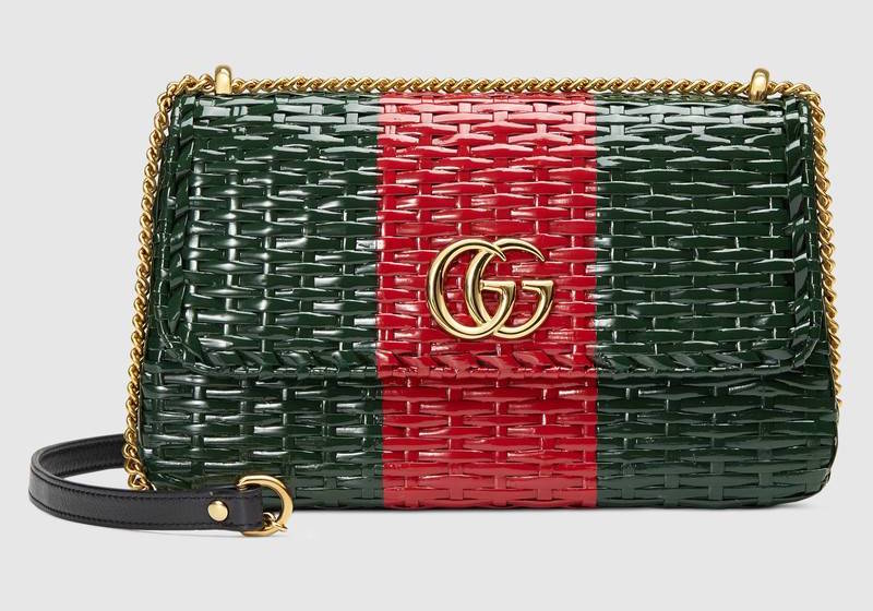 cement At give tilladelse Nøjagtighed Gucci Pre-Fall 2018 Bag Collection With New Wicker Bags - Spotted Fashion