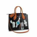 Louis Vuitton Noir Stickers City Steamer MM Bag