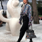 Louis Vuitton x Grace Coddington Black Monogram Top Handle Bag - Cruise 2019