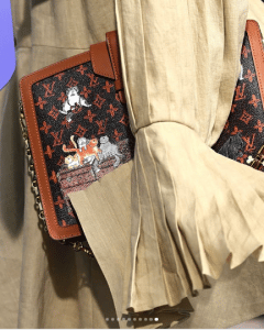 Louis Vuitton x Grace Coddington Monogram Shoulder Bag - Cruise 2019