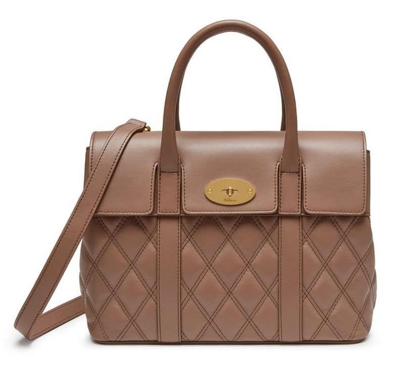 Mulberry Quilted Small Bayswater Bag