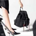 Prada Black Nylon Backpack Bag