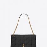 Saint Laurent Black Patchwork Giant Jamie Bag