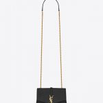 Saint Laurent Black Quilted Small Soft Sulpice Chain Bag